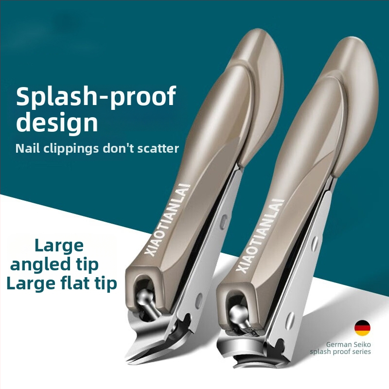 Klešta za nokte od nehrđajućeg čelika s protiv prskanja i kosim bridom