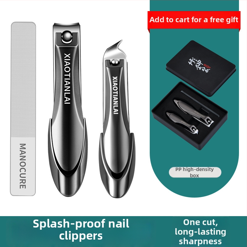 Klešta za nokte od nehrđajućeg čelika s protiv prskanja i kosim bridom