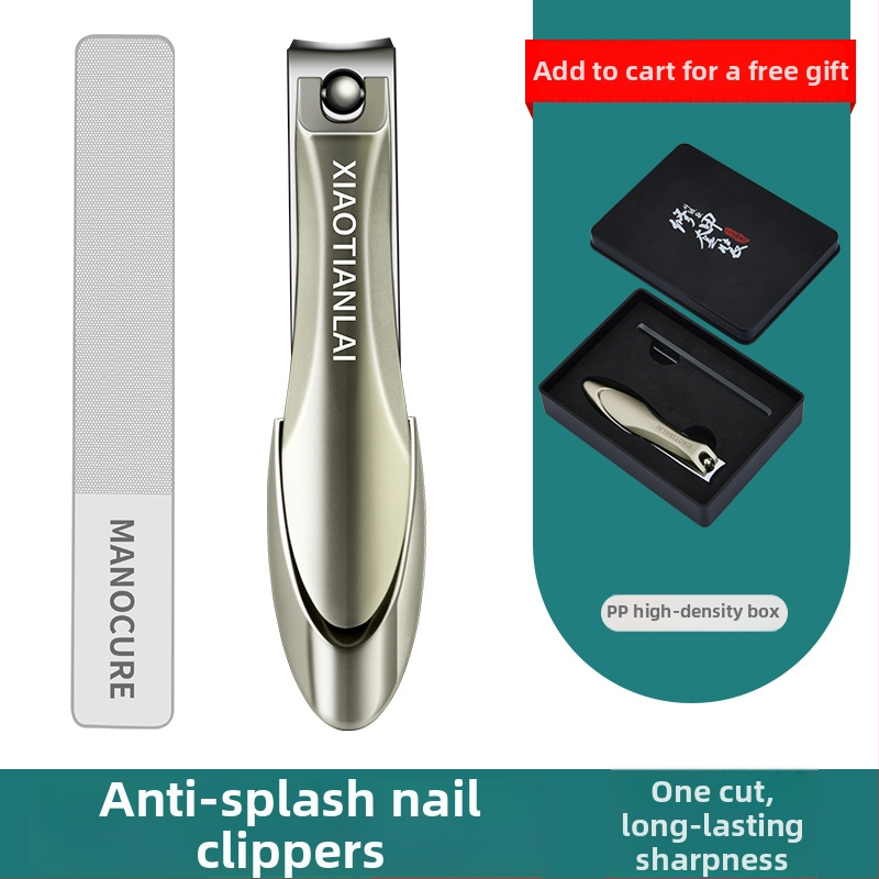 Klešta za nokte od nehrđajućeg čelika s protiv prskanja i kosim bridom