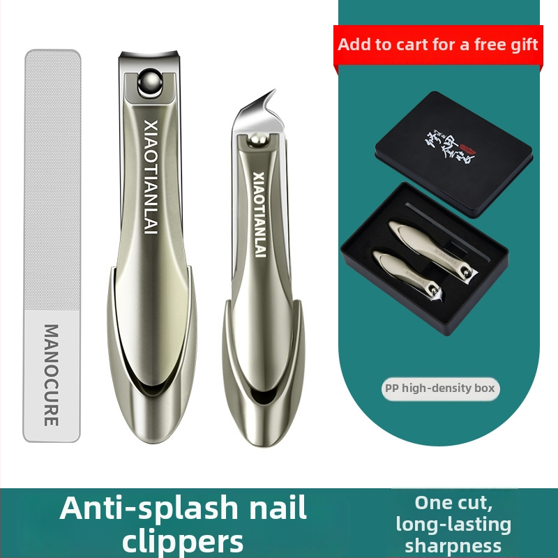 Klešta za nokte od nehrđajućeg čelika s protiv prskanja i kosim bridom