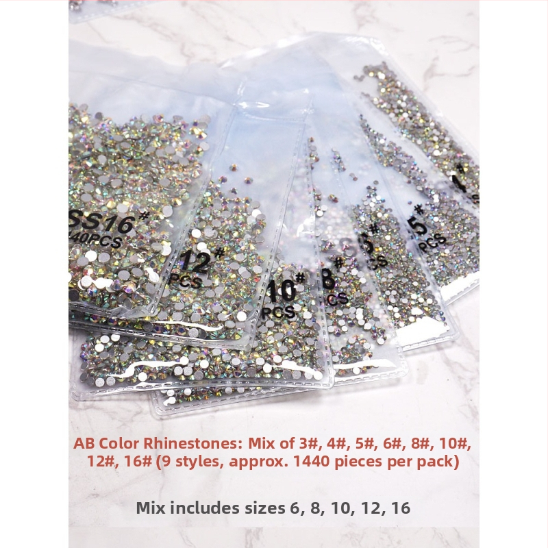 Κοσμήματα για νύχια με μικρό πίθηκο, διαμάντια αντίγραφο Αυστριακών, οξείδιο αλουμινίου, βασική συσκευασία