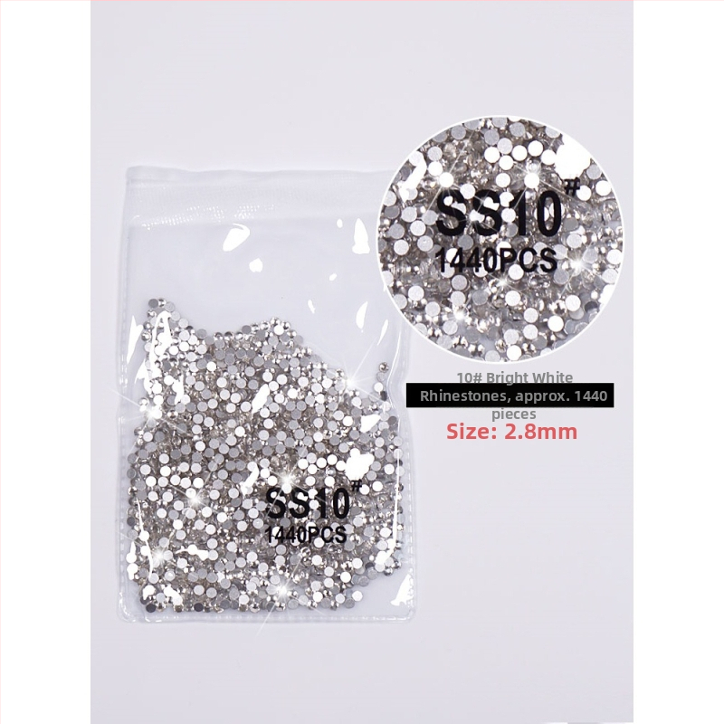 Κοσμήματα για νύχια με μικρό πίθηκο, διαμάντια αντίγραφο Αυστριακών, οξείδιο αλουμινίου, βασική συσκευασία