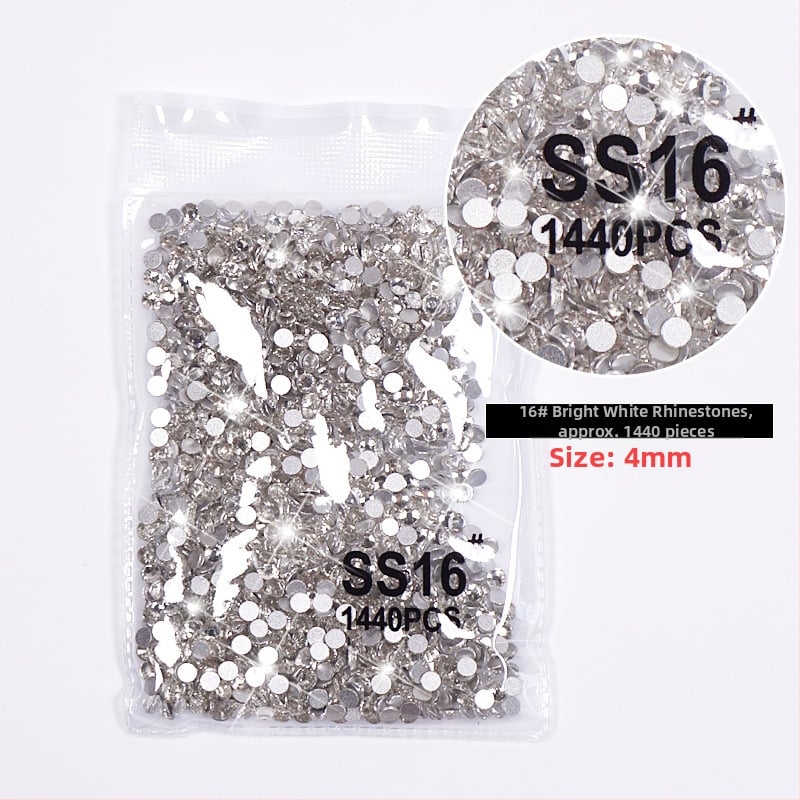 Κοσμήματα για νύχια με μικρό πίθηκο, διαμάντια αντίγραφο Αυστριακών, οξείδιο αλουμινίου, βασική συσκευασία