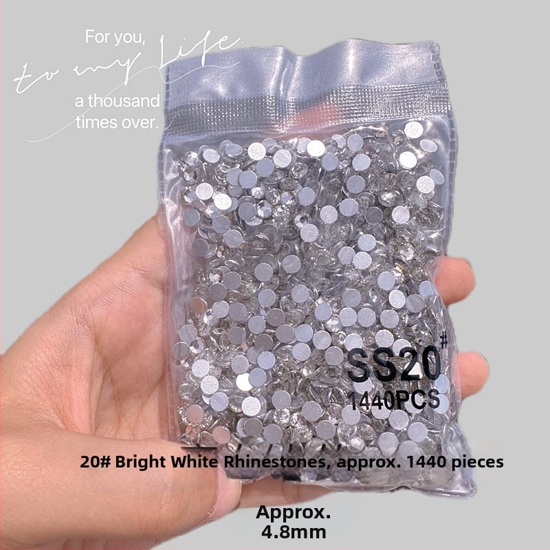 Κοσμήματα για νύχια με μικρό πίθηκο, διαμάντια αντίγραφο Αυστριακών, οξείδιο αλουμινίου, βασική συσκευασία