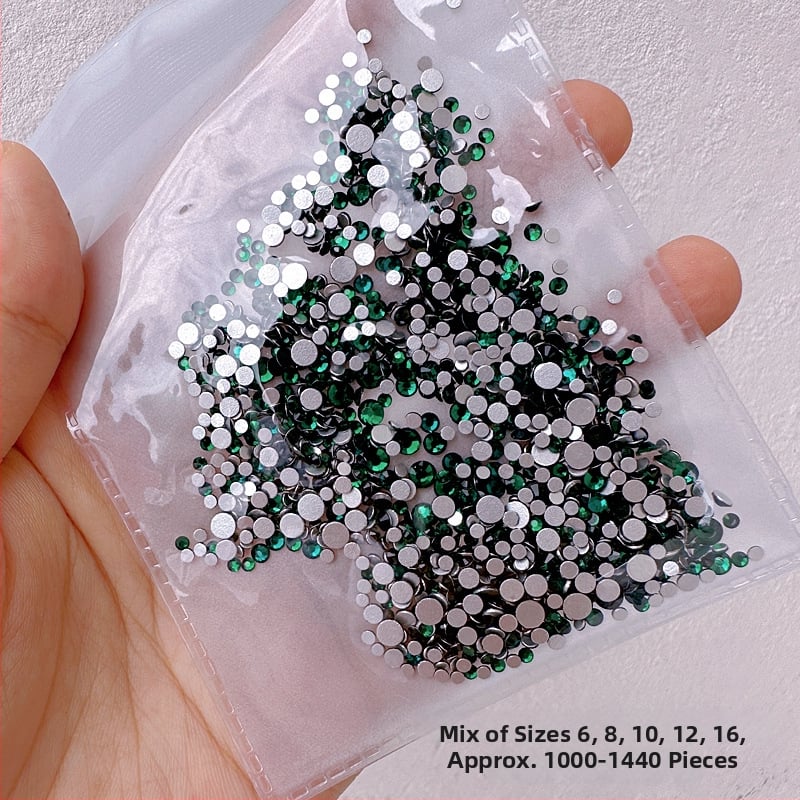 Κοσμήματα για νύχια με μικρό πίθηκο, διαμάντια αντίγραφο Αυστριακών, οξείδιο αλουμινίου, βασική συσκευασία