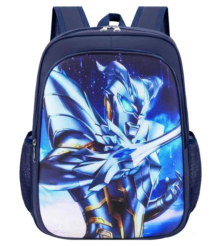 Unisex ruksak za osnovnu školu s motivom crtanog filma, Oxford tkanina, prozračan, vodootporan, otporan na habanje