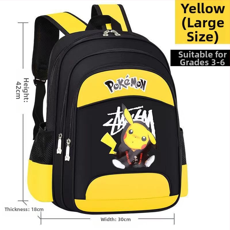 Unisex ruksak za osnovnu školu s motivom crtanog filma, Oxford tkanina, prozračan, vodootporan, otporan na habanje