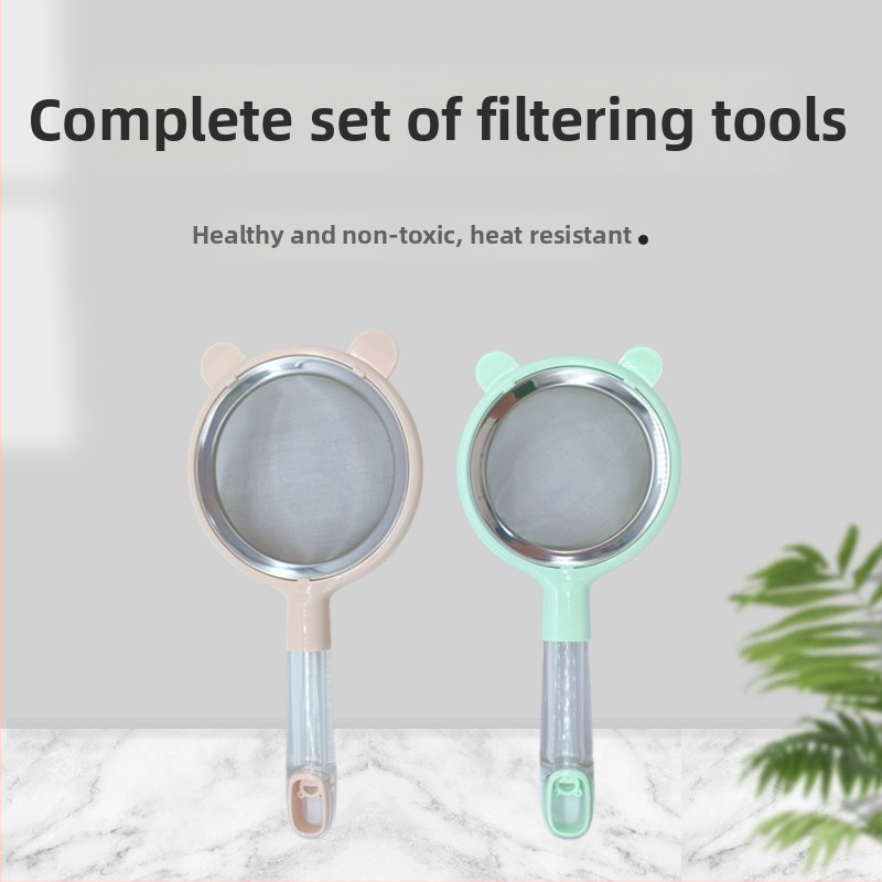 Nothing Sito na múku – Viacúčelové sito s filtrom na sójové mlieko, sitko na detskú výživu a tekutinu pre plnky tort s vajom