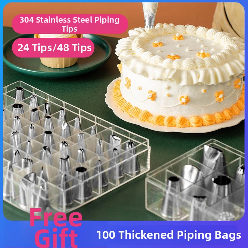 Unique silikónová súprava na zdobenie s nádstavcami, zdobacím vreckom a formami na sušienky, moderný minimalistický štýl, uvedená na trh v roku 2023