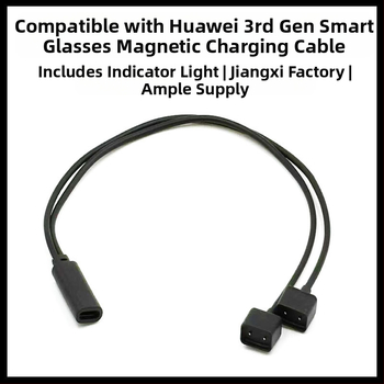Magnetický USB-C nabíjací kábel pre Huawei Band 3 Smart Glasses – EVI-CG010, 1-2 magnetický kábel