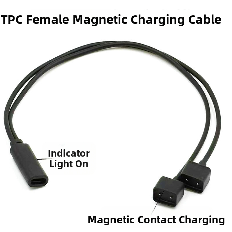 Magnetický USB-C nabíjací kábel pre Huawei Band 3 Smart Glasses – EVI-CG010, 1-2 magnetický kábel