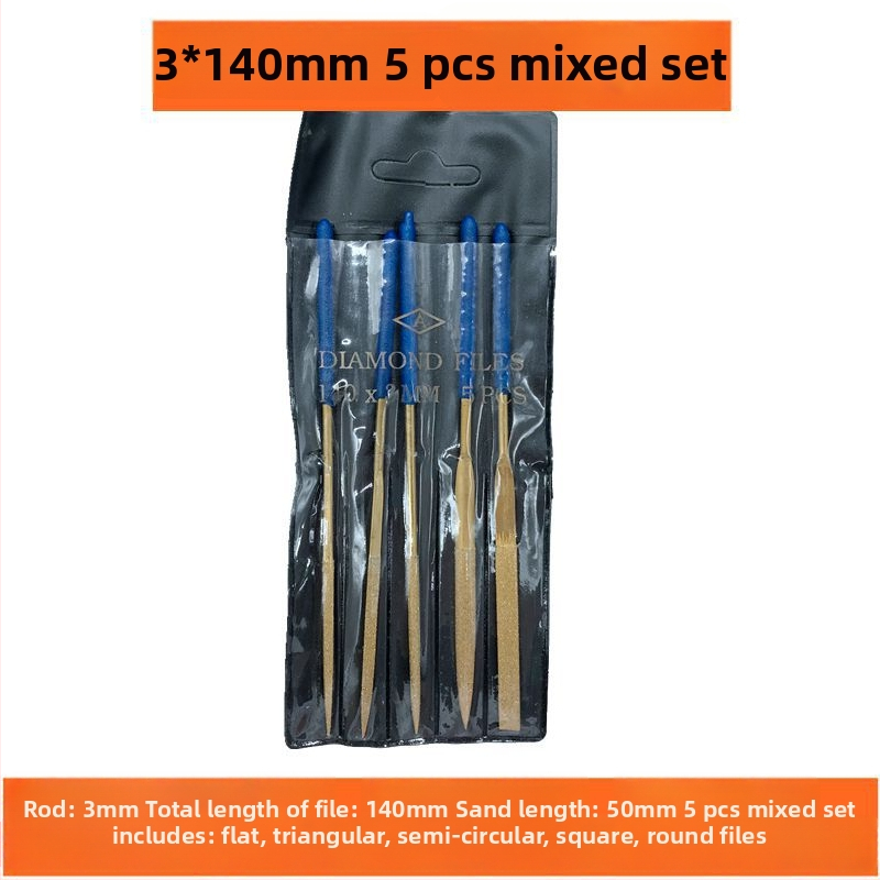 Chaohuidong elektroplatené diamantové brúsne súbory zliatiny pre spracovanie skla — rôzne tvary: polkruhové, ploché, trojuholníkové