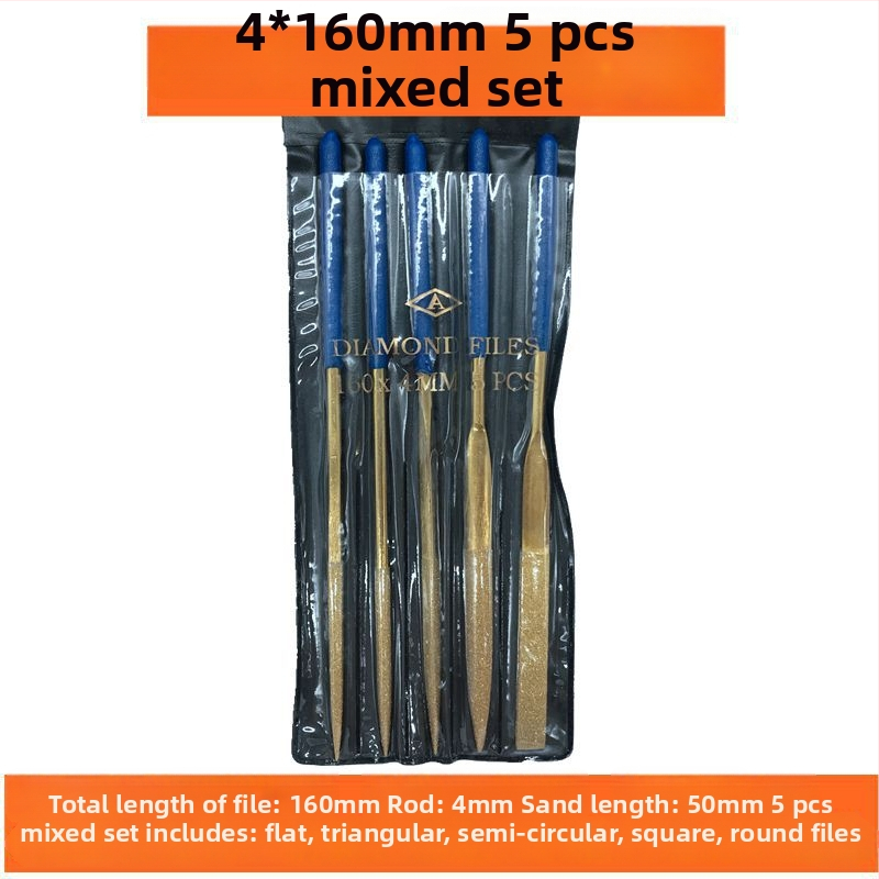 Chaohuidong elektroplatené diamantové brúsne súbory zliatiny pre spracovanie skla — rôzne tvary: polkruhové, ploché, trojuholníkové