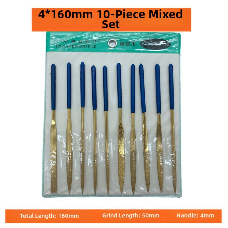 Chaohuidong elektroplatené diamantové brúsne súbory zliatiny pre spracovanie skla — rôzne tvary: polkruhové, ploché, trojuholníkové