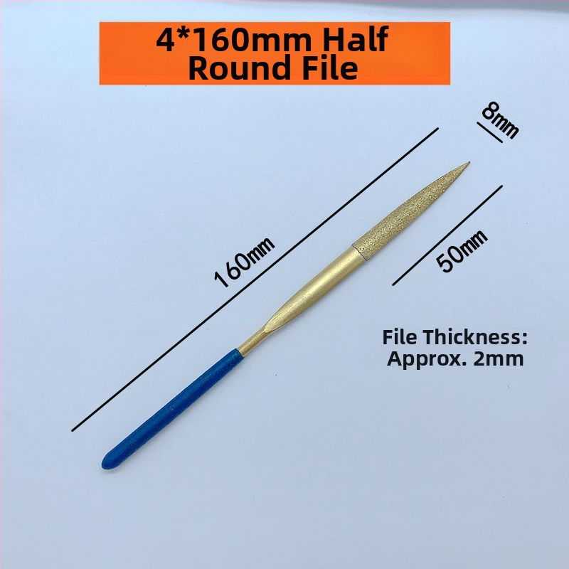 Chaohuidong elektroplatené diamantové brúsne súbory zliatiny pre spracovanie skla — rôzne tvary: polkruhové, ploché, trojuholníkové