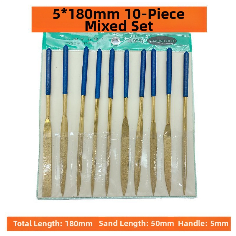 Chaohuidong elektroplatené diamantové brúsne súbory zliatiny pre spracovanie skla — rôzne tvary: polkruhové, ploché, trojuholníkové