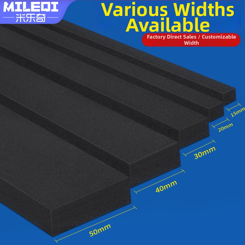 Kanapé és ágy alatti rések lezáró szalag, EVA hab, sűrűség 30, Milky, termékkód 001, testre szabható vastagság