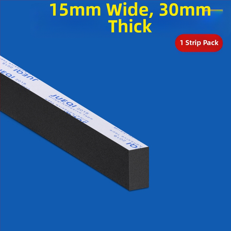 Kanapé és ágy alatti rések lezáró szalag, EVA hab, sűrűség 30, Milky, termékkód 001, testre szabható vastagság