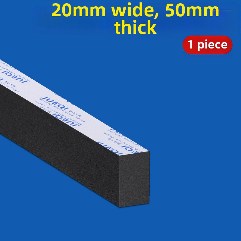 Kanapé és ágy alatti rések lezáró szalag, EVA hab, sűrűség 30, Milky, termékkód 001, testre szabható vastagság