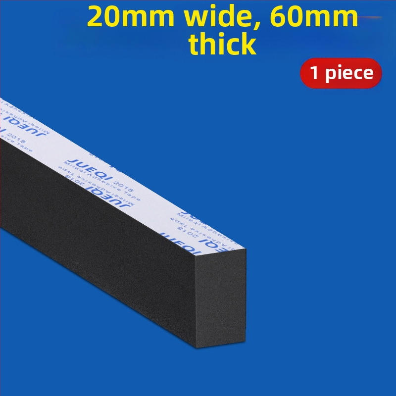 Kanapé és ágy alatti rések lezáró szalag, EVA hab, sűrűség 30, Milky, termékkód 001, testre szabható vastagság