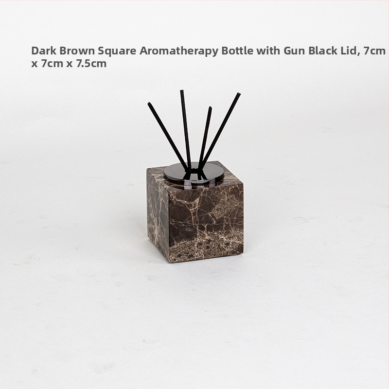 Šestdijelni mramorni set za kupaonicu s dekorativnim pladnjem, mogućnost otiska logotipa i prilagodba