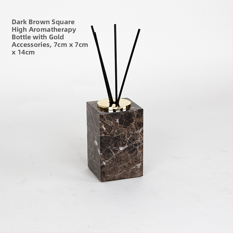 Šestdijelni mramorni set za kupaonicu s dekorativnim pladnjem, mogućnost otiska logotipa i prilagodba