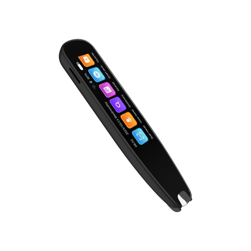 Inteligentna višenamjenska skenirajuća olovka s prevoditeljem — offline prijevod, Bluetooth, domet 10 m, način rada gumb/touch/skeniranje, skeniranje prijevoda, glasovni online prijevod, snimanje prijevoda