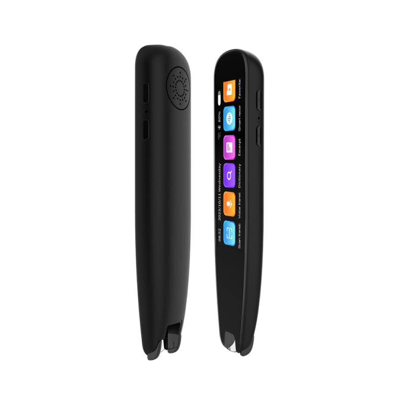 Inteligentna višenamjenska skenirajuća olovka s prevoditeljem — offline prijevod, Bluetooth, domet 10 m, način rada gumb/touch/skeniranje, skeniranje prijevoda, glasovni online prijevod, snimanje prijevoda
