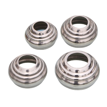 Bază pentru steag din oțel inoxidabil și suport, model 25–120 mm, placare electro, stil modern