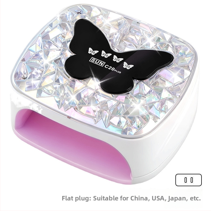 UV lampa za sušenje gel noktiju – Sun C20Plus plug-in verzija; izvozna ekskluzivna opskrba; osnovno pakiranje; domaća marka
