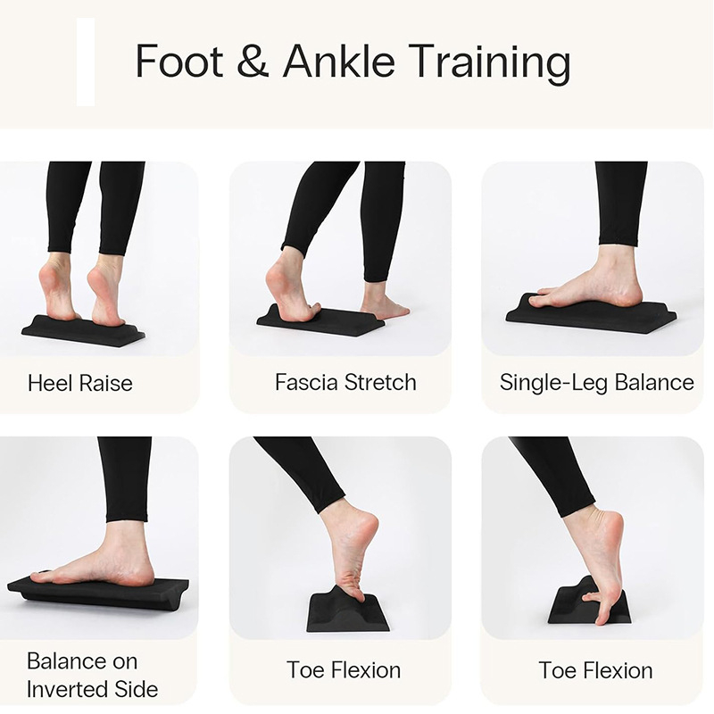 Habroller a boltozat korrigálásához és a talpi fascia rehabilitációjához – EVA hab, 30 kg/m³ sűrűség, fitnesz eszköz