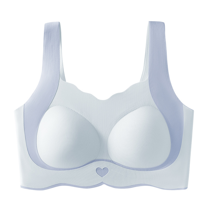 Bustier din nylon, fără cusături, într-o singură piesă, cu cupe subțiri modelate, cupă completă, pentru adolescenți 13–18 ani, primăvara 2025.