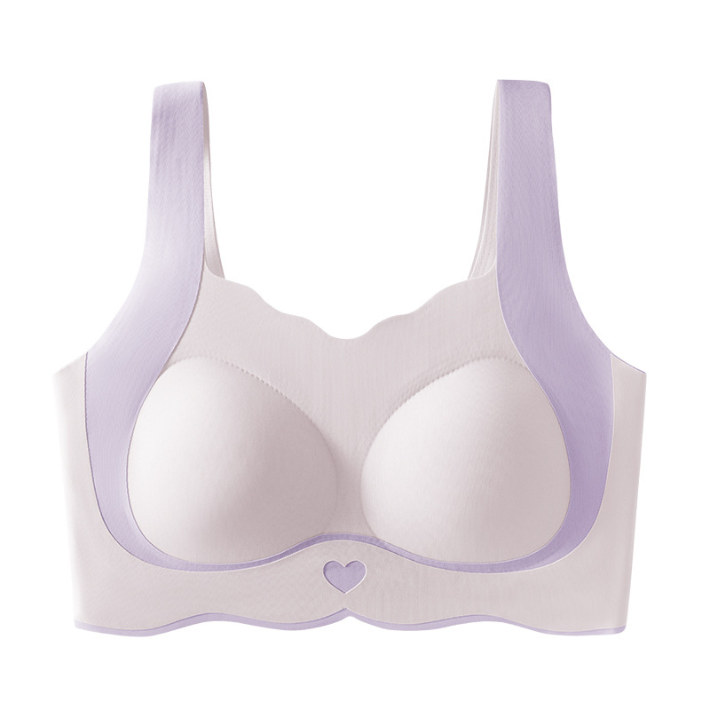 Bustier din nylon, fără cusături, într-o singură piesă, cu cupe subțiri modelate, cupă completă, pentru adolescenți 13–18 ani, primăvara 2025.