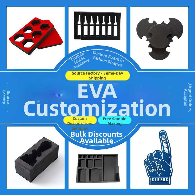 EVA hablap rekvizit cosplayhoz nyomtatással, sűrűség 30 kg/m³, csomagolási bélés testreszabás