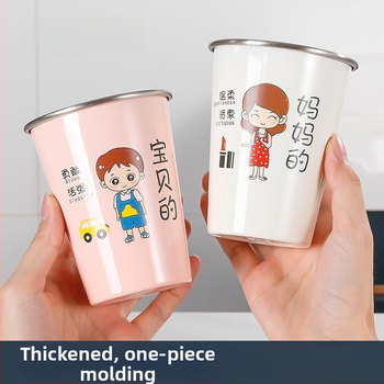 Čašica za četkice za zube, zidna, za obitelj, materijal: svila