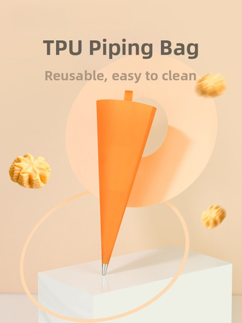 TPU zdobovacia vrecko na zdobenie - opakovane použiteľné, špička z potravinárskeho silikónu