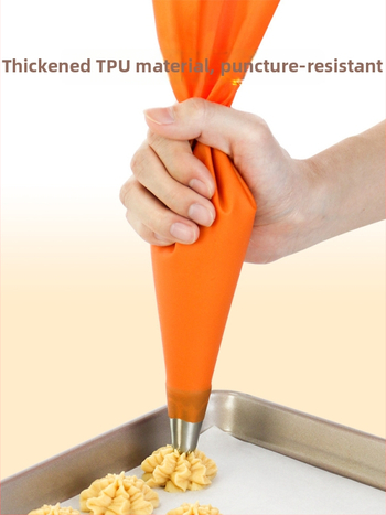 TPU zdobovacia vrecko na zdobenie - opakovane použiteľné, špička z potravinárskeho silikónu