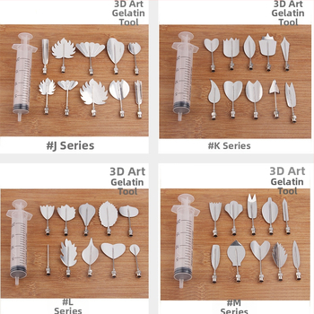 Dužica za ukrašavanje od nehrđajućeg čelika – neobičnog oblika, alat za ukrašavanje pekarskih proizvoda