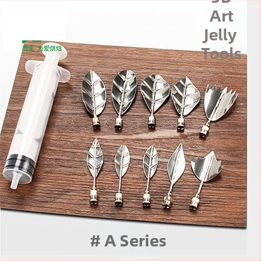 Dužica za ukrašavanje od nehrđajućeg čelika – neobičnog oblika, alat za ukrašavanje pekarskih proizvoda