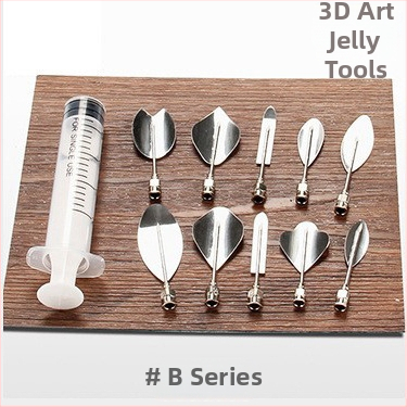 Dužica za ukrašavanje od nehrđajućeg čelika – neobičnog oblika, alat za ukrašavanje pekarskih proizvoda