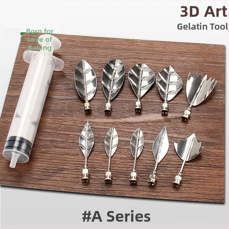 Dužica za ukrašavanje od nehrđajućeg čelika – neobičnog oblika, alat za ukrašavanje pekarskih proizvoda