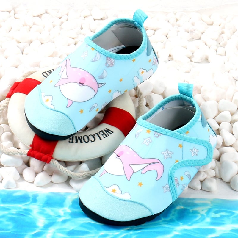 Plažne tenisice za djecu i odrasle – brzo se suše, protuklizne, Velcro zatvarač, niski gornji dio, gumeni potplat