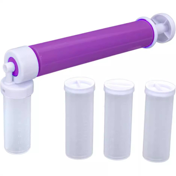 Dekorativni pištolj za krem tortu — PP materijal, ručni sprej za bojanje torti, alat za pečenje, moderni minimalistički dizajn