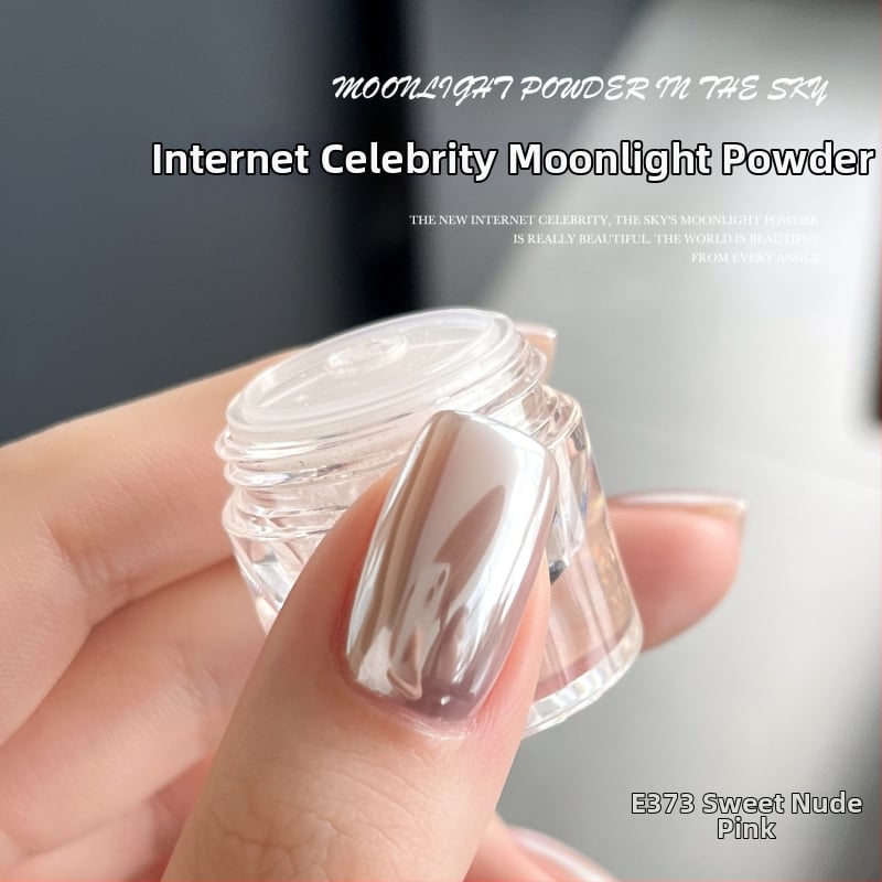 GAOY GOYA Puder za nokte s perlama i šljokicama, uzorak zvjezdano nebo, serija Star Wars, jednostavan stil