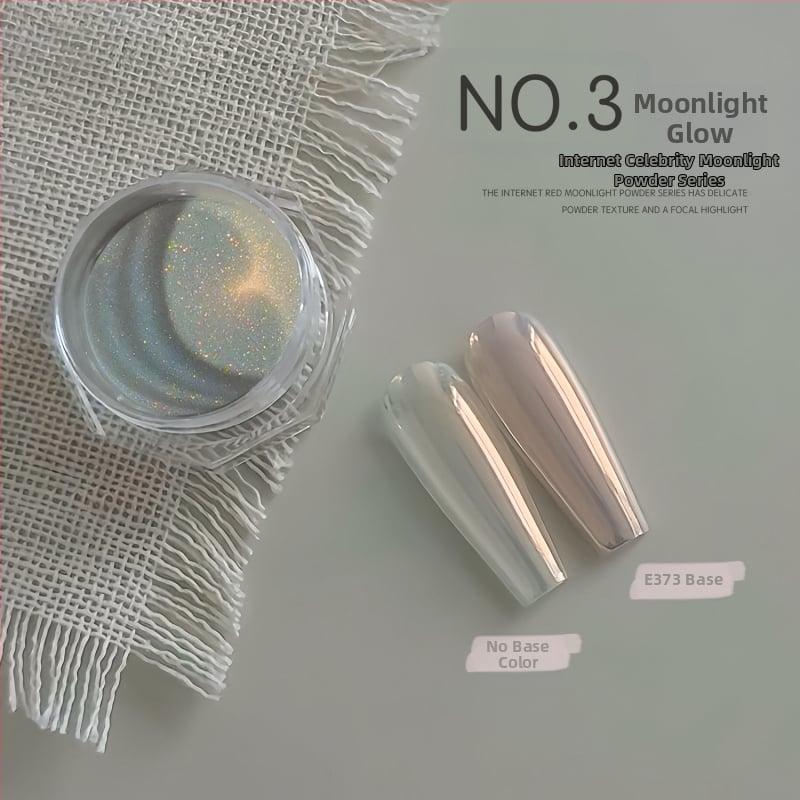 GAOY GOYA Puder za nokte s perlama i šljokicama, uzorak zvjezdano nebo, serija Star Wars, jednostavan stil