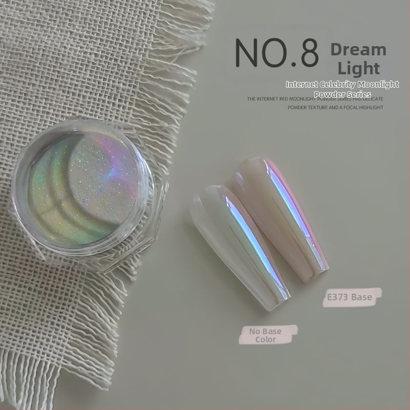 GAOY GOYA Puder za nokte s perlama i šljokicama, uzorak zvjezdano nebo, serija Star Wars, jednostavan stil