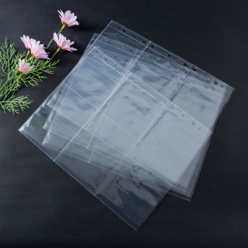 Pagină de albume pentru carduri K-pop, 11 găuri, compactă și durabilă