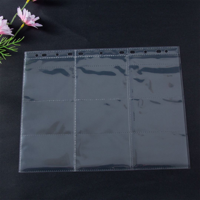 Pagină de albume pentru carduri K-pop, 11 găuri, compactă și durabilă