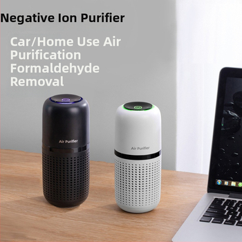 Automobilski uređaj za pročišćavanje zraka s uklanjanjem formaldehida, negativni ioni, USB napajanje, zvuk ≤36 dB, protok zraka do 50 m³/h, pogodna za 11–20 m²