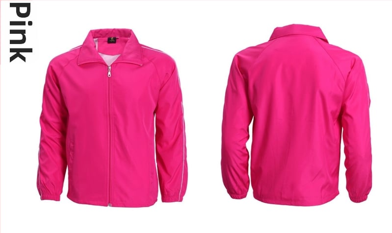 Palton tip windbreaker de lucru – stil lejer, lungime lungă, guler rever, închidere cu fermoar, țesătură densă